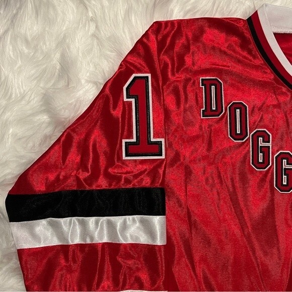 Joyrich X Snoop Dogg 1993 Hockey Jersey in Red - Picture 4 of 12